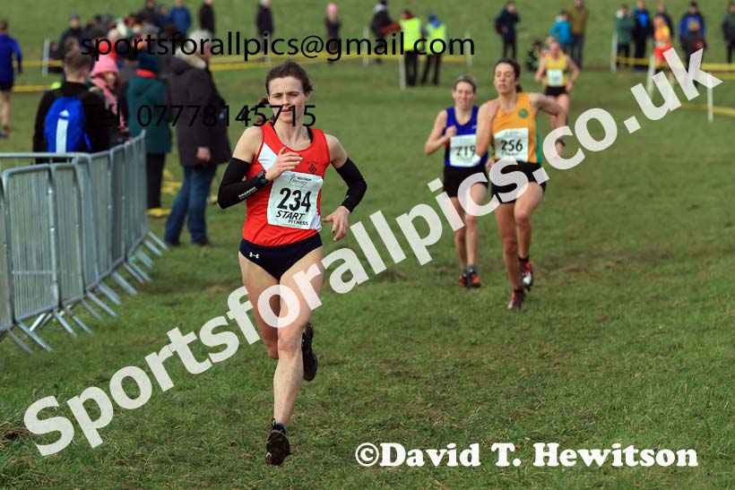 Senior Womens 2024 Northern Cross Country Champs., Sedgefield. Photo: David T. Hewitson/Sports for All Pics